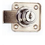 Serrure meuble pour armoire 362 / 25 chrome