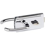 Assa abloy - serrure de milieu cylindre bquille  dport lagune 15 chrom mat paisseur 10mm - stremler ...