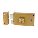 Bricard - serrure monopoint en applique alpha cylindre rond horizontal fouillot gauche 352111