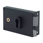 Jpm - serrure monopoint en applique  profil europen horizontale fouillot droite 114500 01 1y