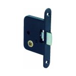 Serrure monopoint à larder petit coffre à bec de cane 40mm bout rond droite - jpm - 255000 - 02 - 1x Serrure monopoint à larder petit coffre à bec de cane 40mm bout rond droite - jpm - 255000 - 02 - 1x