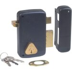 Cisa - serrure monopoint vertical tirage droite cylindre de 50mm s'entrouvrant bc1534 3005035000bc1534 ...