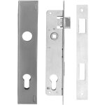 Serrure � mortaiser pour portails, portillons, insert en acier 90 / 20 mm +