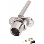 Serrure pivotante centrale de meuble � 18mm sans cylindre ni tringle pour montage dans fa�ade avant bureau ...