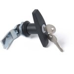 [jamais utilis�]serrure � poign�e en t, fixation arri�re t poign�e serrure bo�te � outils serrure de ...