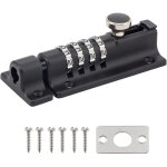 Serrure de porte � combinaison, serrure � code, serrure � combinaison pour chenil, grange, abri de jardin, ...