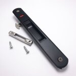 Serrure de porte coulissante pour baie vitr�e ? serrure � crochet mobile unilat�rale moderne pour baie ...