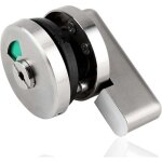 Serrure de salle de bain serrure de porte en alliage de zinc serrure de porte rapide serrure d'indicateur ...