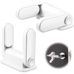 Serrures de s�curit� pour enfants, 2 pi�ces verrouillage porte b�b�, bloque - portes et fen�tres pour ...