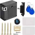 Serrure de tiroir intelligente - serrure dissimul�e : serrure �lectronique nfc avec 2 porte - cl�s et ...
