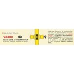 Vachette - serrure tubulaire v 6300 bec de canne à condamnation axe 80mm bouton standard finition inox ... Vachette - serrure tubulaire v 6300 bec de canne à condamnation axe 80mm bouton standard finition inox ...