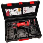 Presse � sertir �lectro - m�canique viper l2x + inserts th16 - 20 - 26 - virax - avec 2 batteries 18v ...
