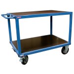 Fimm - servante d'atelier charge lourde 1000 kg 1200 x 800 mm 2 plateaux