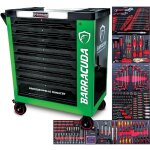 Servante d'atelier / chariot barracuda tools rock pro + 8 tiroirs 7 outill�s - 4 roues, 2 freins - chariot ...