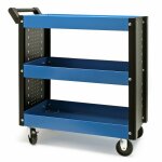 Helloshop26 - servante d'atelier chariot mobile outillage desserte 3 niveaux boite  outils
