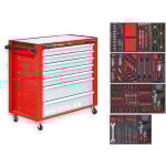 Servante d'atelier complte praco starter 212 outils mw tools mwe211g2p