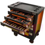 Fischer darex - servante d'atelier 6 tiroirs équipée 114 outils dans 9 modules Fischer darex - servante d'atelier 6 tiroirs équipée 114 outils dans 9 modules