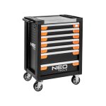 Servante d'atelier pro quipe 7 tiroirs 174 outils neotools 84 - 220 + g