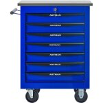 Servante d?atelier roulante chariot � outils multifonctionnel � 7 tiroirs avec roues, chariot de rangement ...