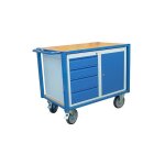 Servante établi équipée charge 500 kg 1 bloc porte et 1 bloc tiroirs 1060 x 680 mm diam roues 200 mm ... Servante établi équipée charge 500 kg 1 bloc porte et 1 bloc tiroirs 1060 x 680 mm diam roues 200 mm ...