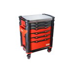 Sam outillage - servante sam en acier inoxydable 6 tiroirs � roulettes ( prix pour 1 )