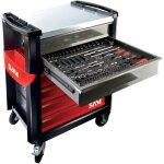 Servante 6 tiroirs + composition maintenance industrielle 224 outils - sam outillage - cpp - 224pm1 Servante 6 tiroirs + composition maintenance industrielle 224 outils - sam outillage - cpp - 224pm1