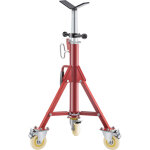 Servante de tubes a tete en v sur roulettes servante tuyauteur charge 400 kg servante tuyaux structure ...