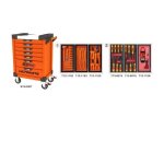 Kstools - ks tools - servante ultimate 7 tiroirs orange �quip�e de 45 outils isol�s - 819. 7045