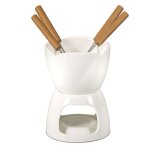 Service  fondue au chocolat + fourchettes banquet bianca