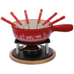 Service � fondue au fromage 6 personnes rotel swiss tradition