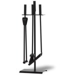 Serviteur verticale - socle - noir - le marquier