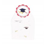 Set 12pz bonbonnier bote de chapeau tissus transparents en pvc porte - confection