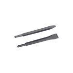 Scheppach 7907900003 accessoires de perage et de marteau perforateur / sds - plus plat et burin pointu ...