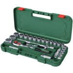 Set 25 cls a cliquet 1 / 2 (couple jusq. 768 nm bouton verrouill softgrip coffret transport) 1600a02z9f ...