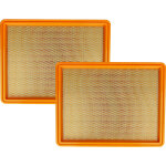 Set de 2x filtres d'aspirateur compatible avec k�rcher nt 551 eco profi, nt 551, nt 700 profi aspirateur ...