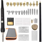 Set de 36 stylos � souder, kit de gravure thermographique, temp�rature r�glable 200 - 480 � c, outil ...