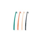 Set de 4 chausse - pieds avec longs manches - vert, orange, rose, noir