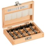 Bosch ? m�che � bois pour perceuse ? lot de 5 m�ches 15 - 35 mm ? taillants en carbure pour bois dur ...