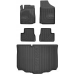 Set 77 tapis et moquettes en caoutchouc citron c3 1 berline 2002 - 2009