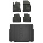 Set 77 tapis et moquettes en caoutchouc citron c3 aircross  partir de 2017 -