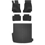 Set 77 tapis de sol et sur - tapis mercedes - benz classe e s213 break 2016 - 2023