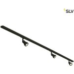 Syst�mes rail 1 allumage 230v led puri track kit 1 allumage noir 2x1m 3x puri spot et sources led slv ...