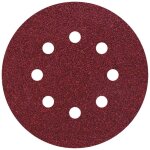 Set de feuilles abrasives pour ponceuse excentrique avec bande auto - agrippante, perfor� wolfcraft 2259100 ...