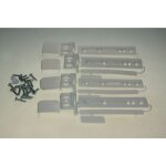 Set de glissi�re de porte pour r�frig�rateur, cong�lateur zanussi 4055136008