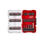 Set m - case coffret de 39 pices de vissage (embouts de 25 et 50 mm, douilles  6 pans, porte - embouts ...