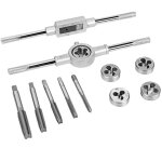 Set of 12 tarauds et filières, un set de haute qualité of tarauds et filières de qui est idéal pour couper ... Set of 12 tarauds et filières, un set de haute qualité of tarauds et filières de qui est idéal pour couper ...