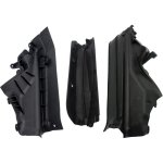 Set of 3 engine upper compartment partition panel for bmw x5 e70 x6 e71 e72 replaces 51717169419, 51717169420, ...
