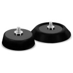 Set de plateaux de support 50mm et 75mm ? raccord m6 ? pour polisseuses ? a boucles et crochets