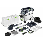 Set ponceuse  long col et aspirateur planex lhs 2 225 eqi / ctl 36 - festool