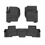 Set de tapis en caoutchouc 3d land rover discovery 4 2009 - 2017 avec